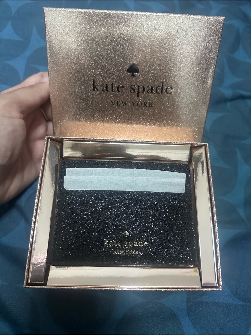 Kate spade ♠️ | boxed small glitter slim cardholder - Picture 3 of 5